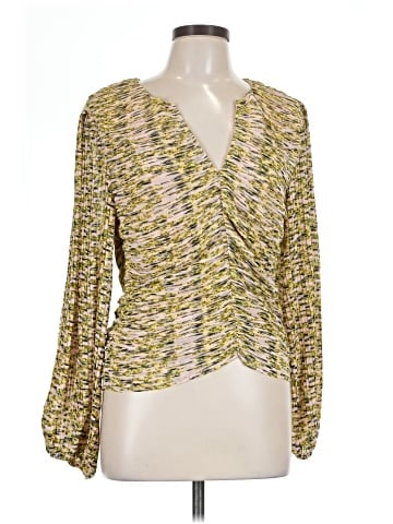 White House Black Market Long Sleeve Blouse (view 1)