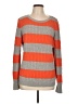Talbots Stripes Orange Pullover Sweater Size L - photo 1