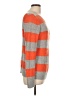 Talbots Stripes Orange Pullover Sweater Size L - photo 4