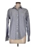 Everlane Chevron-herringbone Gray Long Sleeve Button-Down Shirt Size 8 - photo 1