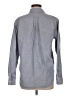 Everlane Chevron-herringbone Gray Long Sleeve Button-Down Shirt Size 8 - photo 2
