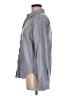 Everlane Chevron-herringbone Gray Long Sleeve Button-Down Shirt Size 8 - photo 5