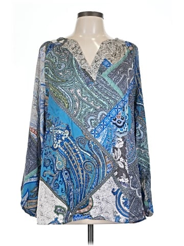 Chico's Long Sleeve Blouse (view 1)