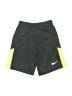 Nike 100% Polyester Color Block Green Athletic Shorts Size 5 - 6 - photo 1