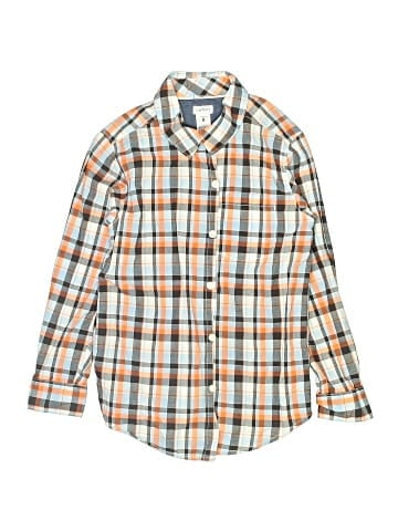 Carter's Long Sleeve Button-Down Shirt (view 1)