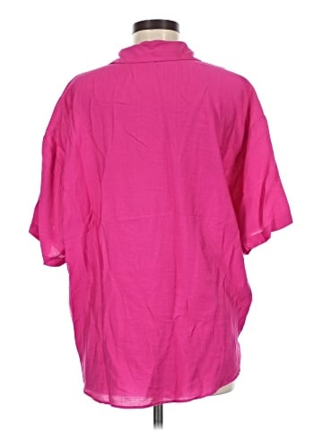 RACHEL Rachel Roy Short Sleeve Blouse (view 2)