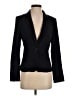 H&M 100% Polyester Black Blazer Size 4 - photo 1