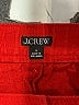 J.Crew 100% Linen Solid Red Shorts Size S - photo 3