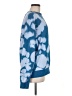 Nike Animal Print Blue Pullover Sweater Size M - photo 4