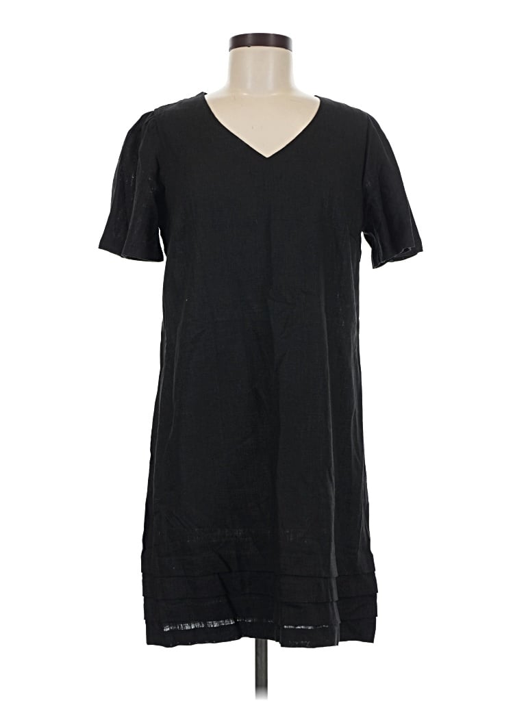 Pre-owned Originality Casual Dress In Black