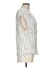 Max Studio 100% Rayon Silver Sleeveless Blouse Size L - photo 4