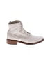 Vince. 100% Leather Ivory Ankle Boots Size 8 1/2 - photo 1