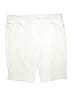 Westbound Solid Ivory White Shorts Size 22 - photo 1