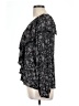 Hinge 100% Viscose Black Long Sleeve Blouse Size L - photo 5