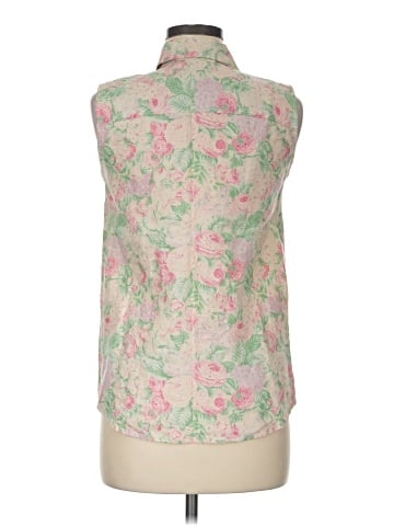 Lauren by Ralph Lauren Sleeveless Button-Down Shirt (view 2)