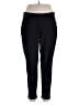 Athleta Solid Black Active Pants Size 14 - photo 1
