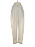 Adidas 100% Polyester Solid Ivory Casual Pants Size S - photo 1