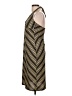 Ruby Stripes Brown Cocktail Dress Size L - photo 5