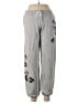Monrow Animal Print Gray Sweatpants Size M - photo 1