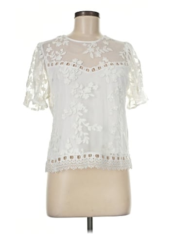 Laundry by Shelli Segal Short Sleeve Blouse (view 1)