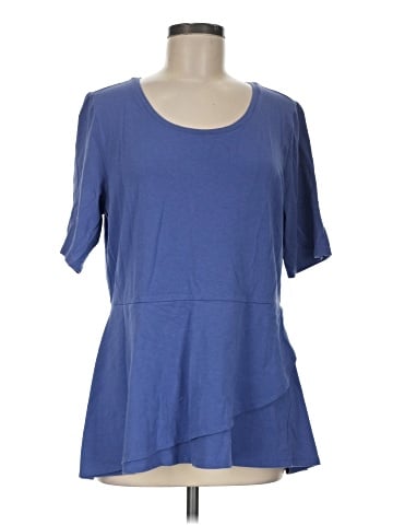 Isaac Mizrahi LIVE! Short Sleeve Top (view 1)