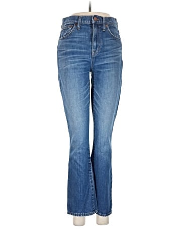 Madewell Cali Demi-Boot Jeans in Donovan Wash (view 1)