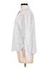 Gap Stripes White Long Sleeve Button-Down Shirt Size L - photo 5