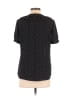 Daniel Rainn 100% Polyester Polka Dots Black Short Sleeve Blouse Size S - photo 2