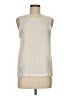 Chaser Ivory Sleeveless Blouse Size M - photo 1