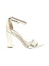 Sam Edelman Metallic Ivory Sandals Size 7 1/2 - photo 1
