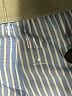 Gap 100% Cotton Stripes Blue Casual Pants Size S - photo 4