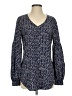 CAbi 100% Polyester Blue Long Sleeve T-Shirt Size S - photo 1