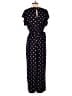 Grayson Polka Dots Black Jumpsuit Size Med (3) - photo 2