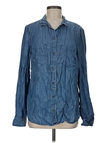 Gap Outlet Long Sleeve Button-Down Shirt (view 1)