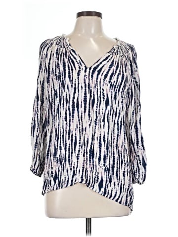 Bobeau 3/4 Sleeve Blouse (view 1)