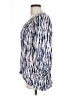 Bobeau 100% Polyester Blue 3/4 Sleeve Blouse Size L - photo 5