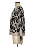 Fate Animal Print Gray Pullover Sweater Size M - photo 5