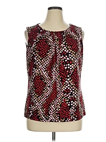Calvin Klein Sleeveless Blouse (view 1)