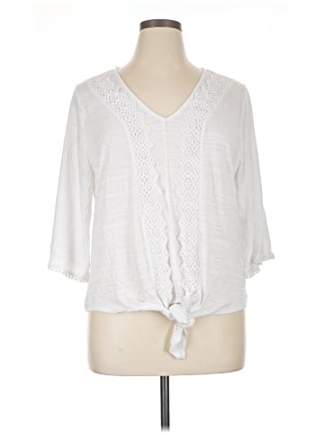 Belldini 3/4 Sleeve Blouse (view 1)