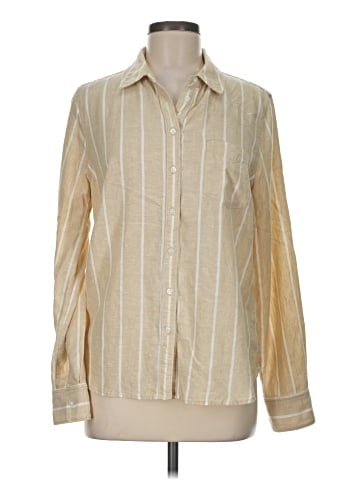 Caslon Long Sleeve Blouse (view 1)