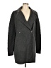 Vince. Solid Gray Wool Coat Size M - photo 1