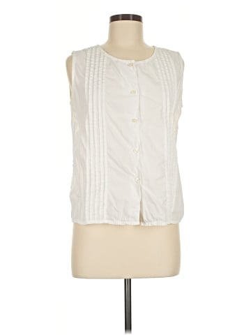 Paul Harris Design Sleeveless Button-Down Shirt (view 1)