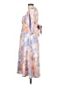BCBGeneration Tie-dye Blue Cocktail Dress Size L - photo 5