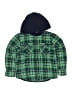 L.L.Bean 100% Polyester Plaid Green Jacket Size 6 - photo 1