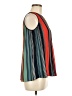 dalia Red Sleeveless Blouse Size M - photo 4