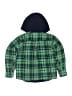 L.L.Bean 100% Polyester Plaid Green Jacket Size 6 - photo 2