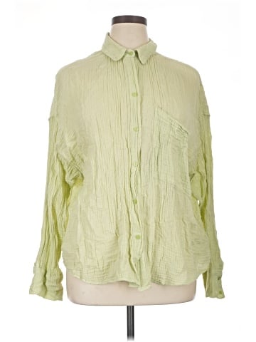 Abercrombie & Fitch Long Sleeve Button-Down Shirt (view 1)
