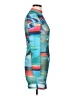 Unbranded Graphic Teal Cocktail Dress Size L - photo 4