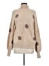 Elie Tahari Polka Dots Tan Pullover Sweater Size M - photo 1
