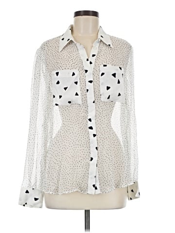 7 For All Mankind Long Sleeve Blouse (view 1)